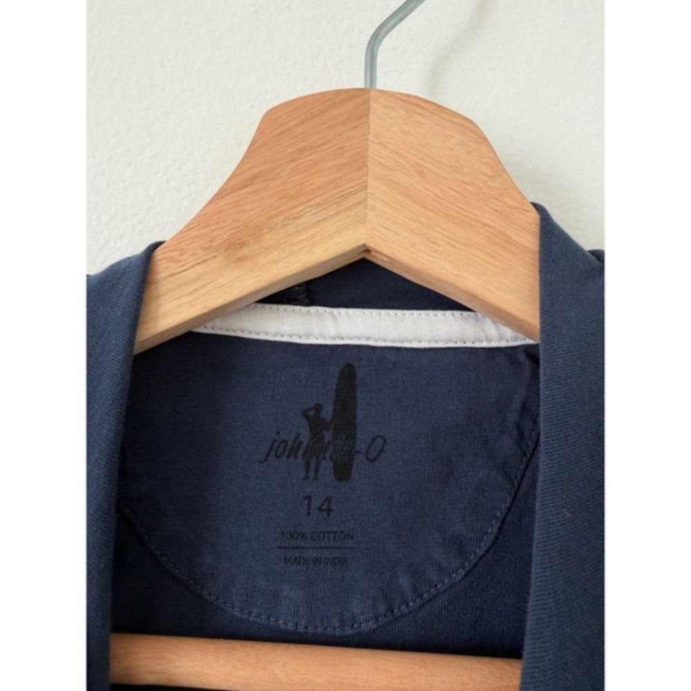 Johnnie-O Boys' Hoodie –‎ Blue – Size 14 – Good Used Condition - Picture 4 of 5